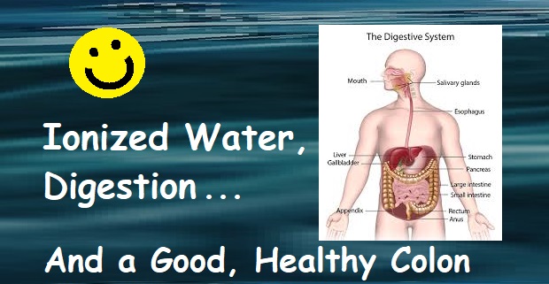 Ionized Water, Digestion & a Good, Healthy Colon
