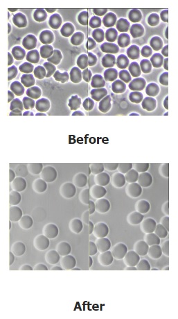 alkaline before and after