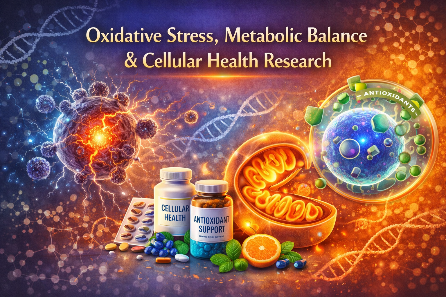 Oxidative Stress, Metabolic Balance & Cellular Health Research Oxidative Stress, Metabolic Balance & Cellular Health Research